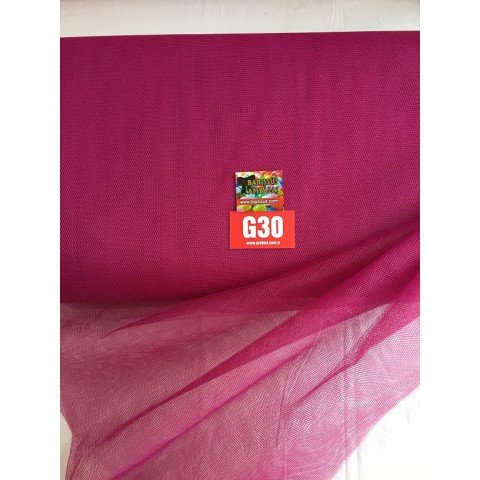 Grek Tül Koyu Fuşya 25m