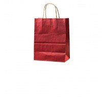 Kraft Çanta 18*8*24 Bordo