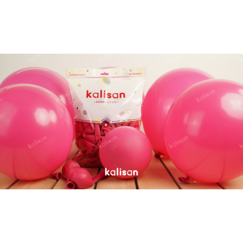Balon Dekorasyon 12" Kalisan Fuşya