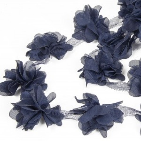 Lazer Çiçek Lacivert