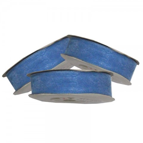 Kurdela Organze 2cm Açık Mavi