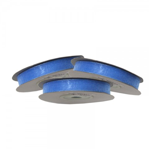 Kurdela Organze 1cm Açık Mavi