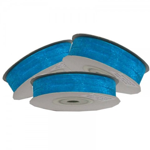 Kurdela Organze 2cm Turkuaz