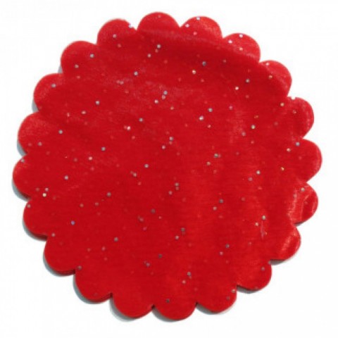 Kesik Tül Kırmızı Taşlı