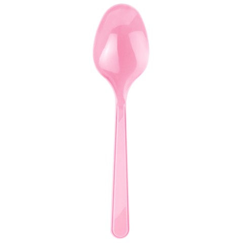 Plastik Kaşık Pembe
